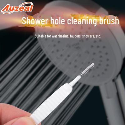 Multi-Purpose Shower Cleaning Brush with Anti-Blocking Dredging