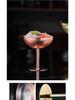 Creative High-Stemmed Stainless Steel Cocktail and Ice Cream Glass