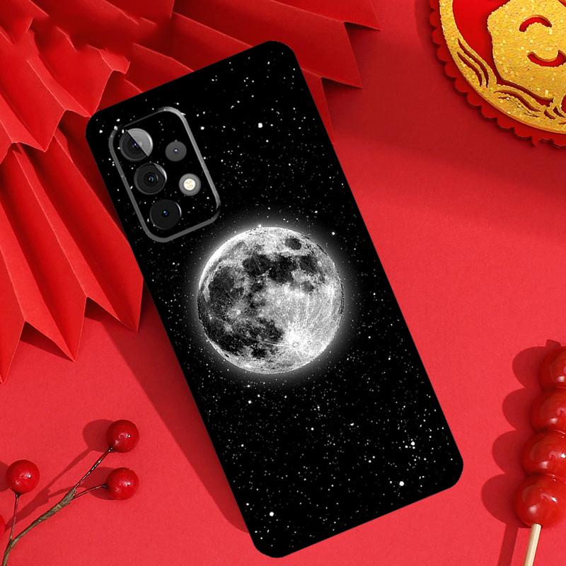 Moon Stars Space Case For Samsung Galaxy M34 M54 M32 M52 M15 M11 M12 M13 M14 M06 M16 M36 M56 M31 M53 M35 M55