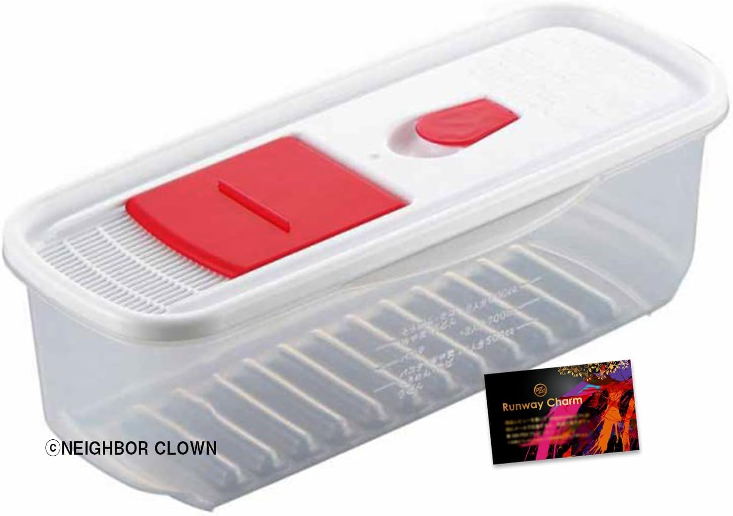 

NEIGHBOR CLOWN Microwave de Pasta Pasta in the Microwave Made in Includes RC Sticker [Boil Microwave] Cooker, Time-Saving Cooker, 1.8L Capacity, белый