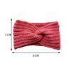 1 PC Vintage Knitted Twisted Hairband, Warm and Stylish for Autumn and Winter, Perfect for Daily Street Wear