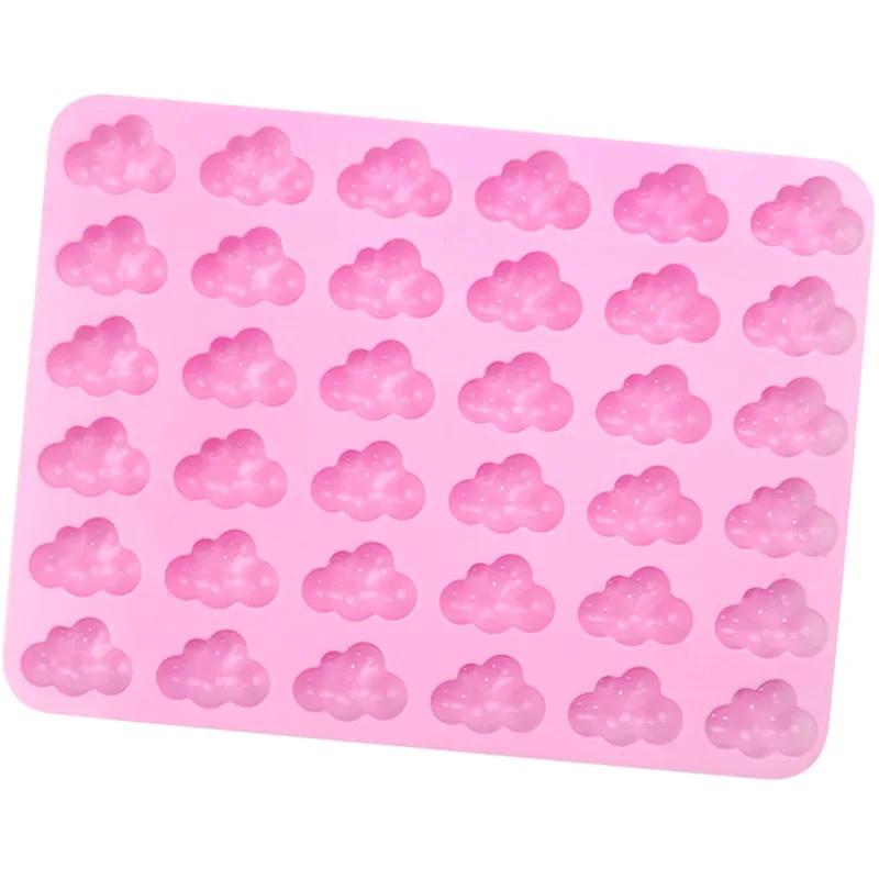 Clouds Silicone Mold Weather Shape DIY Baking Cake Chocolate Ice Cube Mold Chocolate Mousse Cake Decor Baking Mould