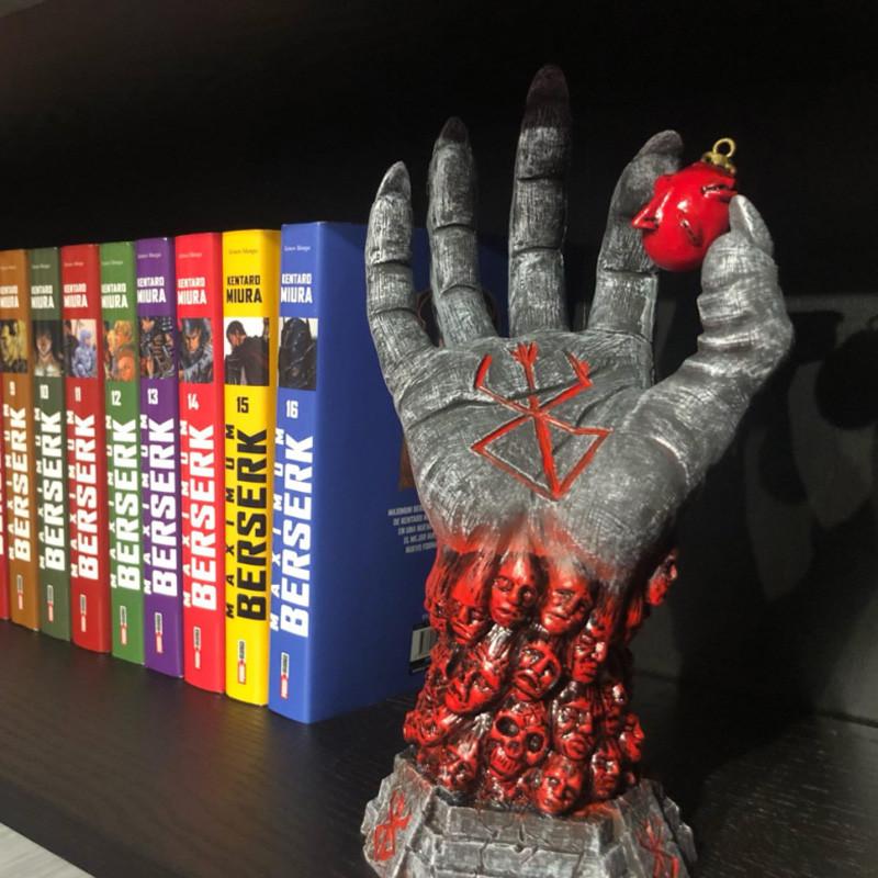 Unglaubliches Berserk Hand Gottes Dekorative Harz-Kunstwerke Fesselndes Halloween-Display