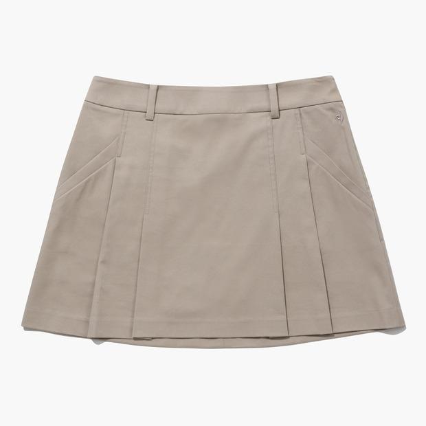 LECOQ GOLF Women'S Cotton Blend Pleated Skirt (Gq122Lsk12)