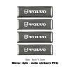 nqgdf9 Car Logo Body Sticker Aluminum Alloy Emblem Auto Stickers For Volvo XC60 XC90 S60 S80 V60 C70 S40 C30 V90 V60 C40 XC40 V70