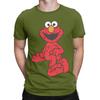 Elmos Onyx Elmo Lace Sesame Motion Street Funny Graphic 100 Cotton TShirt sSesame Street Tops Tees For Unisex