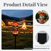 Indian Ground Plug Solar Lamp - Resin Craft Outdoor Garden Ornaments