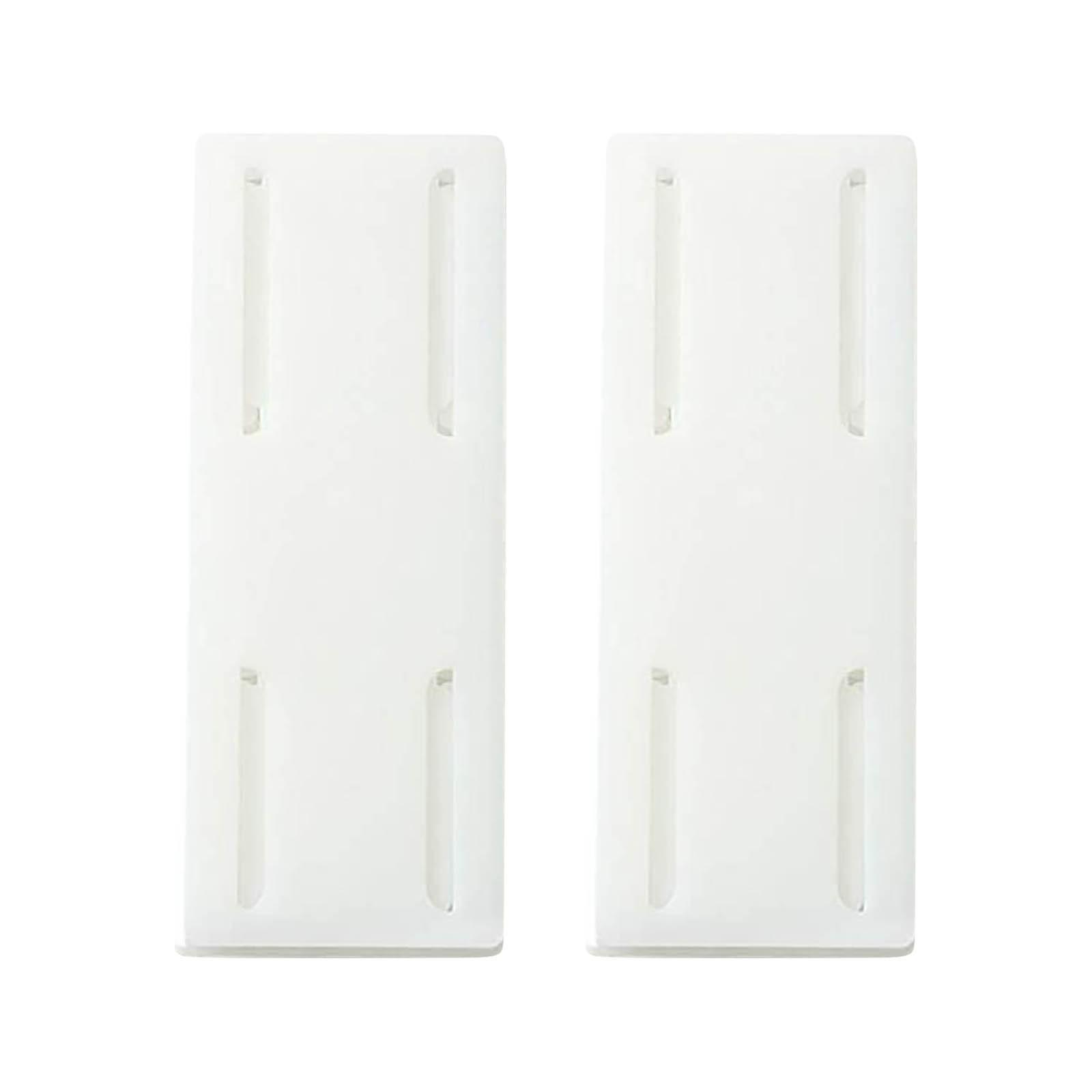 

Self-Adhesive Desktop Socket Fixer Cable Power Strip Hold Wire Holder Wall-Mounted Socket Holder Home Cable Wire Organizer Racks 2PC One Size белый