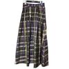 IENA 25AW GRUPPOCINQUE Taffeta Skirt 25-060-900-5150 Brown X Purple Size: 38