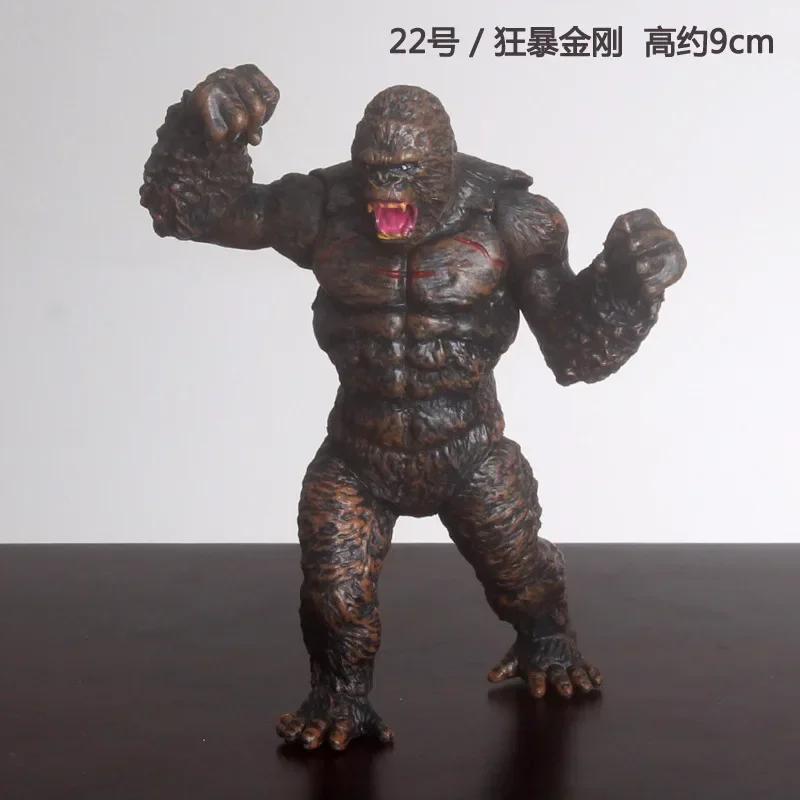 Neues Godzilla Vs Kong 22 Stile Modell Anime Figur Mechagodzilla Dinosaurier Actionfigur Sammlerstück Modell Puppe Kinderspielzeug Geschenke
