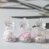 10Pcs Colorful 3D Glass Star Sequins Wishing Drift Bottle Pendants For Jewelry Making Diy Keychains Accessories