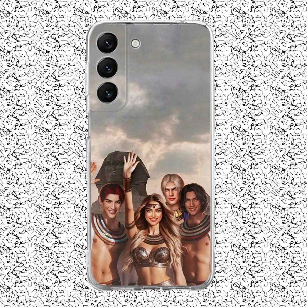 

Чехол для телефона Game R-Romance C-Club для Samsung S24,30,21,22,23,20 FE,lite,PIus,Ultra,5G,Note,9,10 Прозрачный чехол SamsungS20lite5G