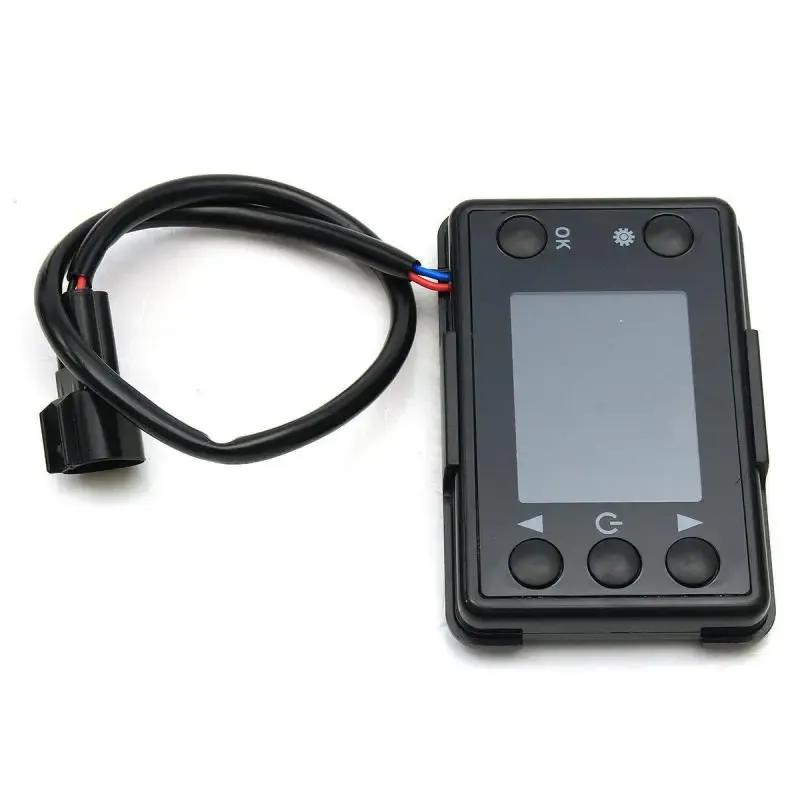 Universal 12V/24V Air Heater Parking Heater Controller Kit LCD Monitor Switch+Remote Control For Car Track Diesels Air Heater