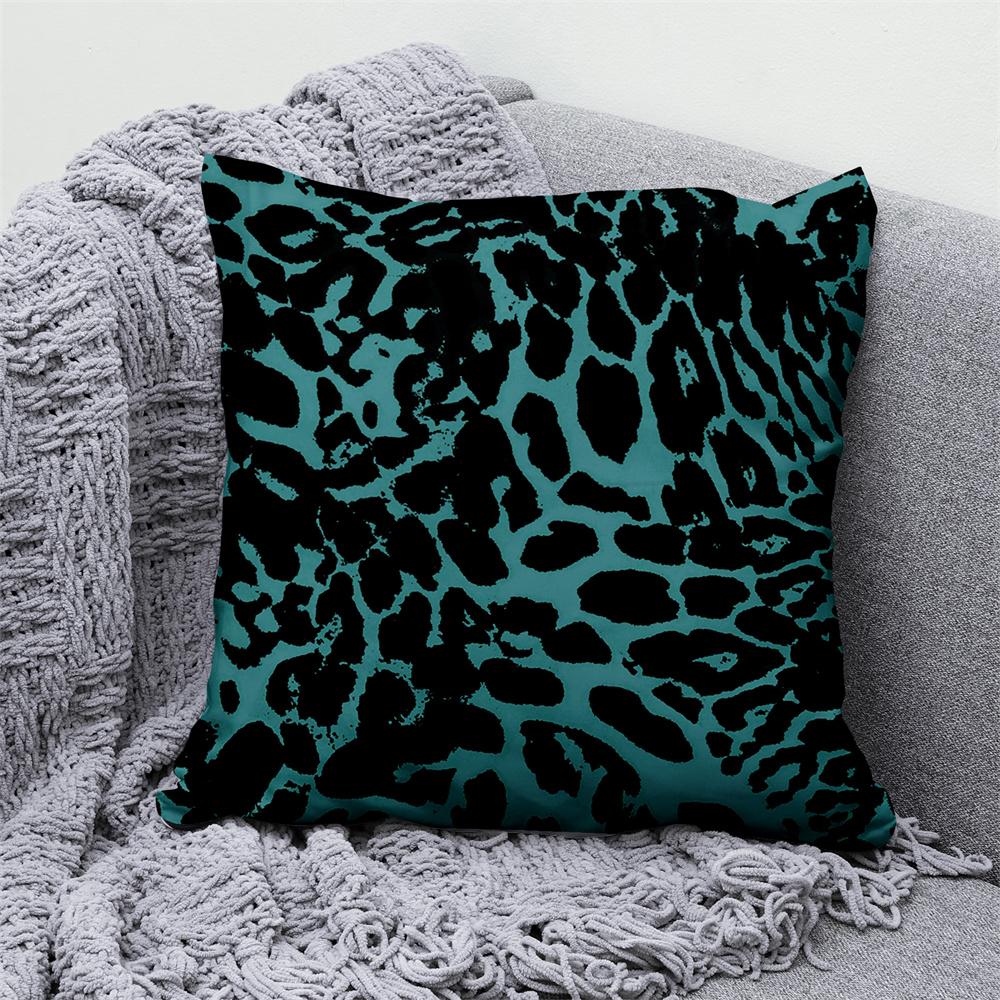 Kissenbezug mit Zebra-Print, geometrischem Muster, dekoratives Sofakissen, nordische Heimdekoration, Überwurf