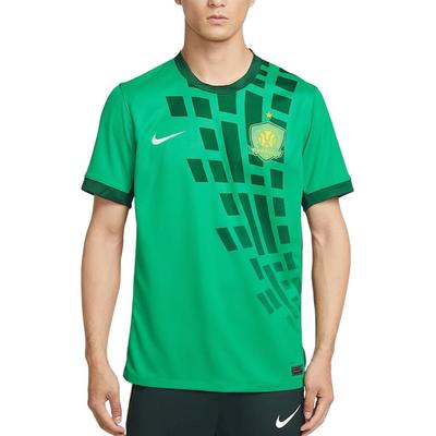 Dri-Fit Beijing Guoan Koszulka Piłkarska Domowa Wersja dla Kibica Szybkoschnąca z Okrągłym Dekoltem Krótki Rękaw Męskie topy IQ4943-375