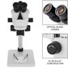 3,5X-90X Stereo mikroskop 360° otočný trinokulární stereo mikroskop s pilířovým stojanem