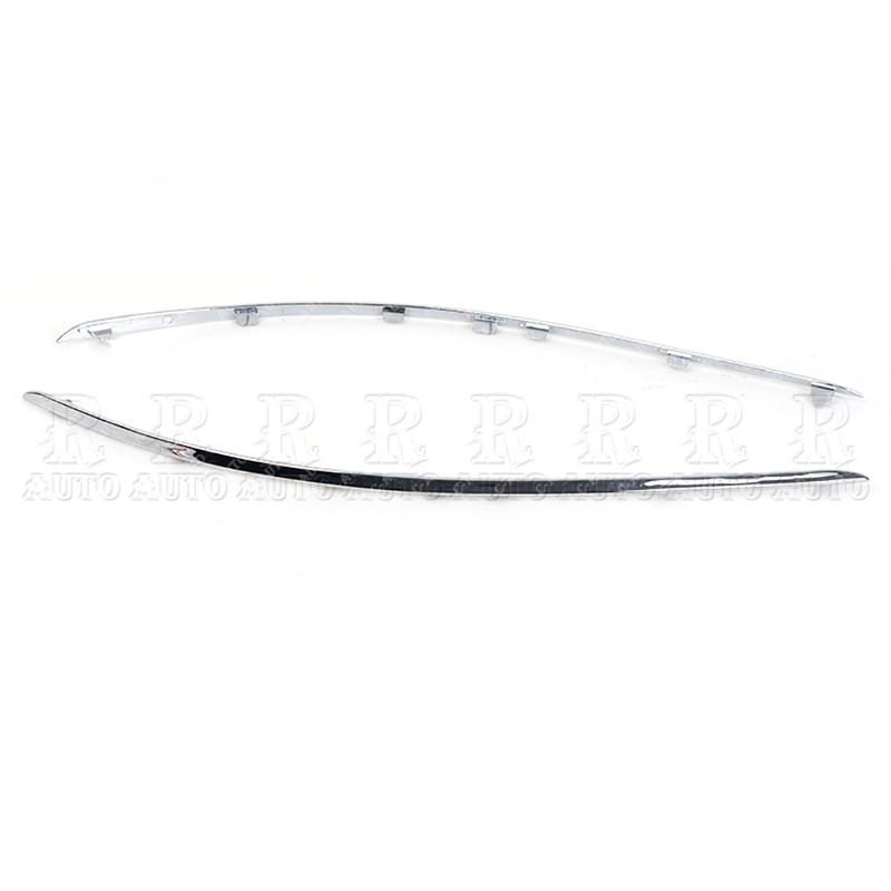 X-CAR Für Mercedes-Benz W204 C300 C350 2008 2009 2010 2011 Frontstoßstange Unten Chrom Zierleiste 2048850821 2048850721