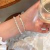 And Chic Modern Silver Bow Knot Bracelet For Women Minimalist Highend Geometric Jewelry