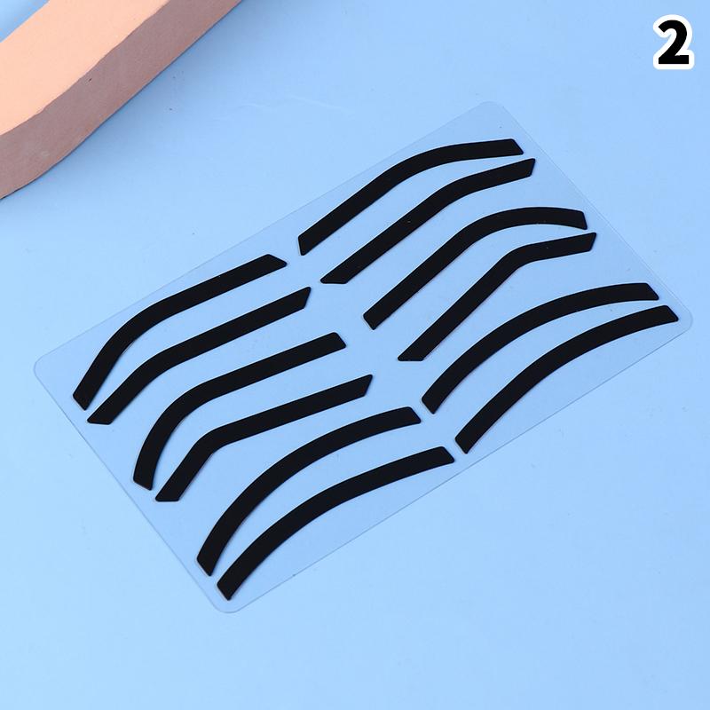 

Аксесуари для мікроблейдингу Регульована форма брів Силіконова наліпка для формування брів Допоміжний трафарет для брів Інструменти для макіяжу