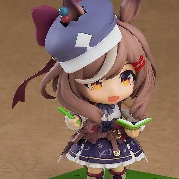 Uma Musume Pvc Figure Model Toy With Interchangeable Faces For Collectors And Fans