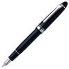 Sailor Profit Casual Fountain Pen Silver Trim Black Music Nib 11-0571-920 with Converter