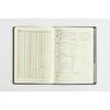 Takahashi Shoten 2027 A5 Weekly Desk Diary Planner Black No.53 Jan Start Leather Style Cover