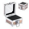 Nail Art High-End 25-Hole Grinding Head Organizer with Portable Aluminum Box