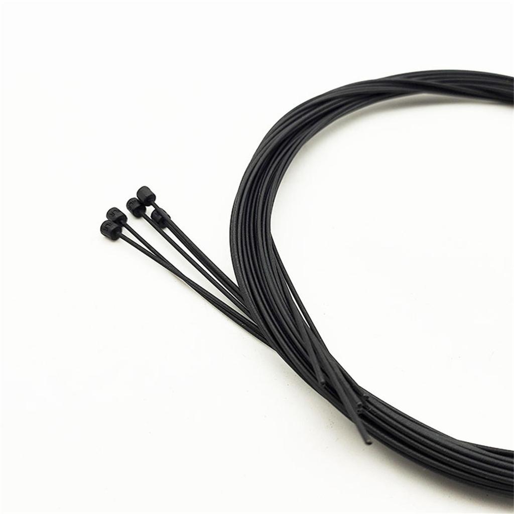 5pack Teflon Coated Gear Shift Cables Durability Teflon Bicycle Gear Cables for Smooth Shifting