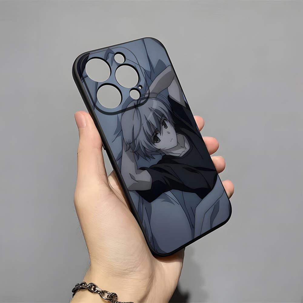 Y-Yosuga No Sora Phone Case For IPhone 17 Pro Max 16 15 14 Pro Max 13 11 X Xs Xr 8 7Plus Silicone Cover