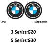 2Pcs Car Coasters Silicone Non-Slip Water Cup Mat Drink Pads Sticker For BMW G30 G32 G01 G02 G05 G06 G07 G26 G23 G22 F40 F20 G08