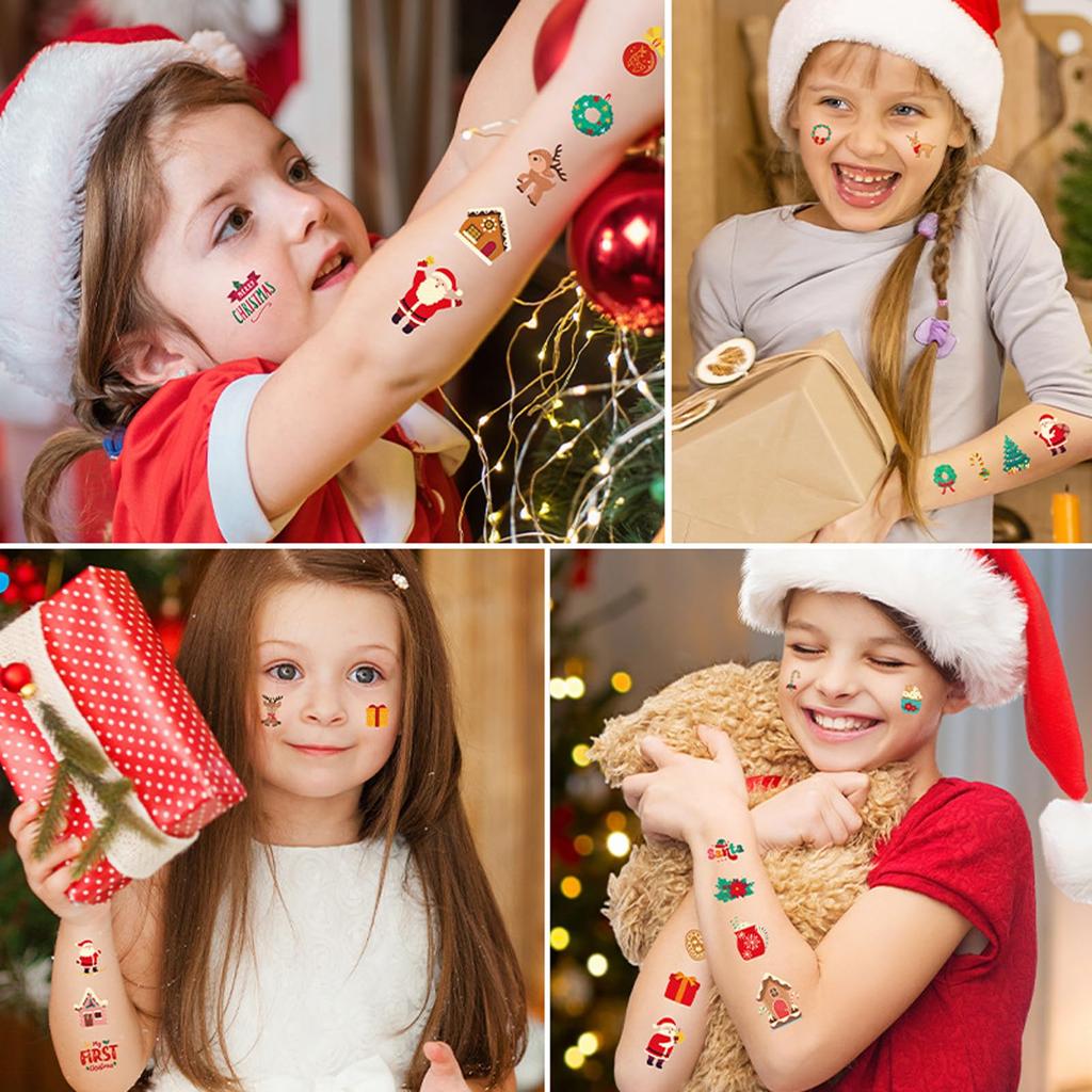 Christmas Set of EVA Cute and Reindeer Decorative Stickers for and Schedules Stickers, 10, Material, Santa, Snowman, Designs, Planners, Journals,