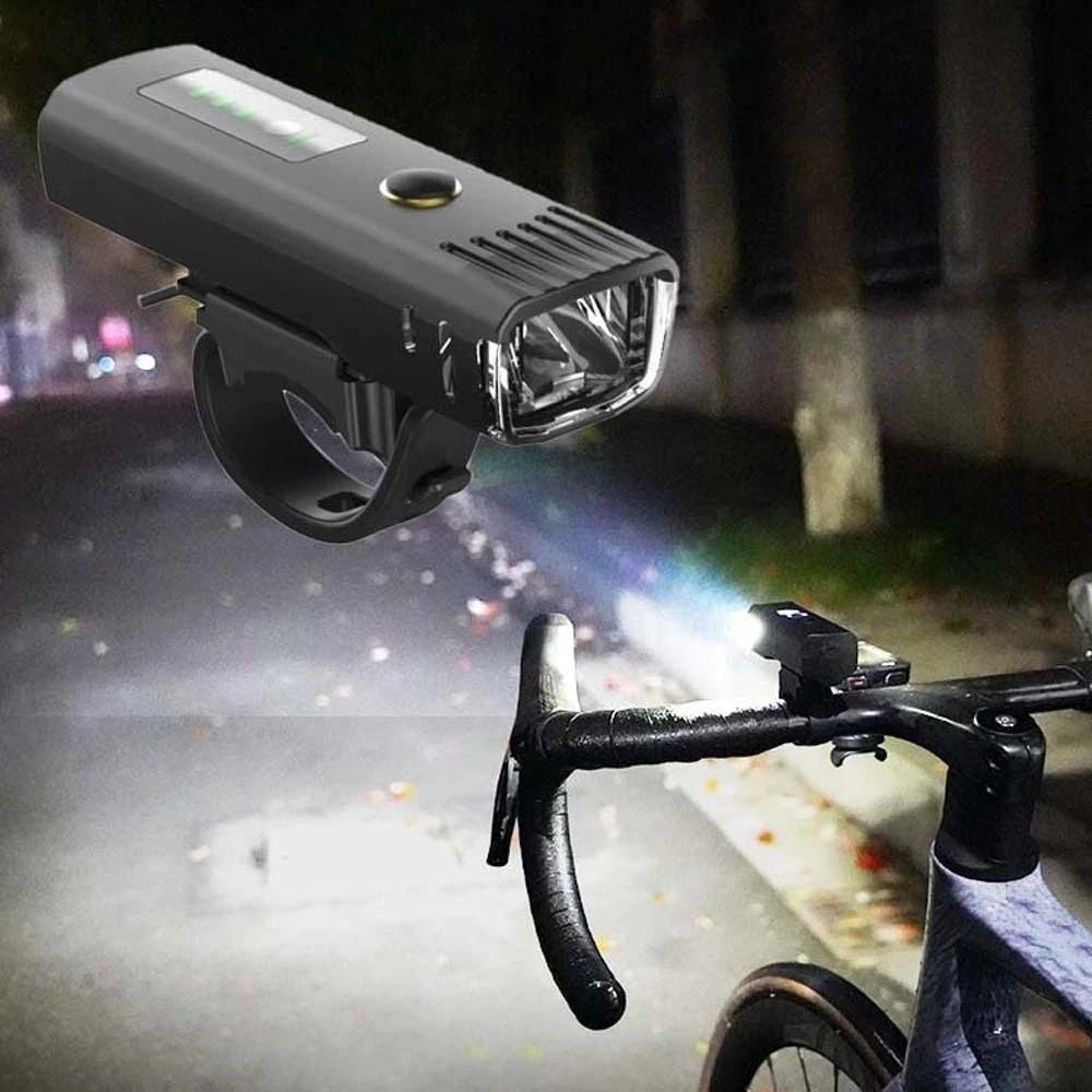 Anti-splash Water Front Bicycle Lights Intelligent Light Sensing MTB Front Lamp  Outdoor