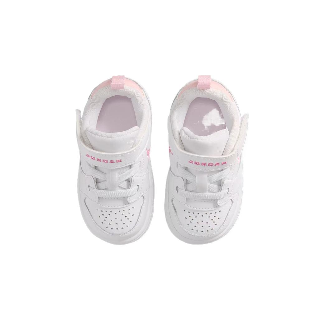 (TD) Air Jordan Court Connect Low 'White Pink Foam' Baby IQ6047-101