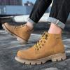Pánské kotníkové boty z pravé kůže Volnočasový a módní designový styl Venkovní motocyklová kancelářská párty kvalita Silná podrážka sho