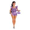 Barbie Deluxe Style Purple Hotpants Fashion Doll – 1.2598 inches (Purple)