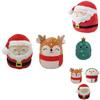 Handcrafted Squishmallow Plush Toy Santa Claus Stuffed Animal Doll For All Ages And Occasions