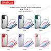 Coque Transparente Intégrale 360 Avant+Arrière Shelluxe Pour iPhone 16 15 14 Plus 13 12 11 Pro Max Silicone Antichoc Double Face