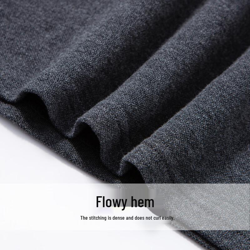 Hodo Men's 60-Count Long-Staple Cotton Long-Sleeve Polo Shirt