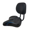 Saddle Bike Seat with Backrest Biking Height Adjustable Exercise Cushion Women Men