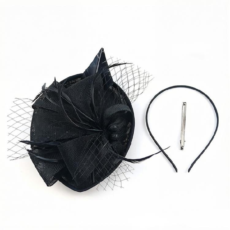 Trendy Raffia Bucket Hat With Feather Detail Comfort Fit And Adjustable Strap For Casual Or Formal Wear