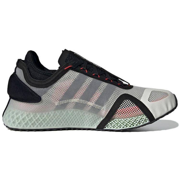 Adidas Y-3 Runner 4D IOW Bliss Unisex Sneakers Grey Black Red FZ4501