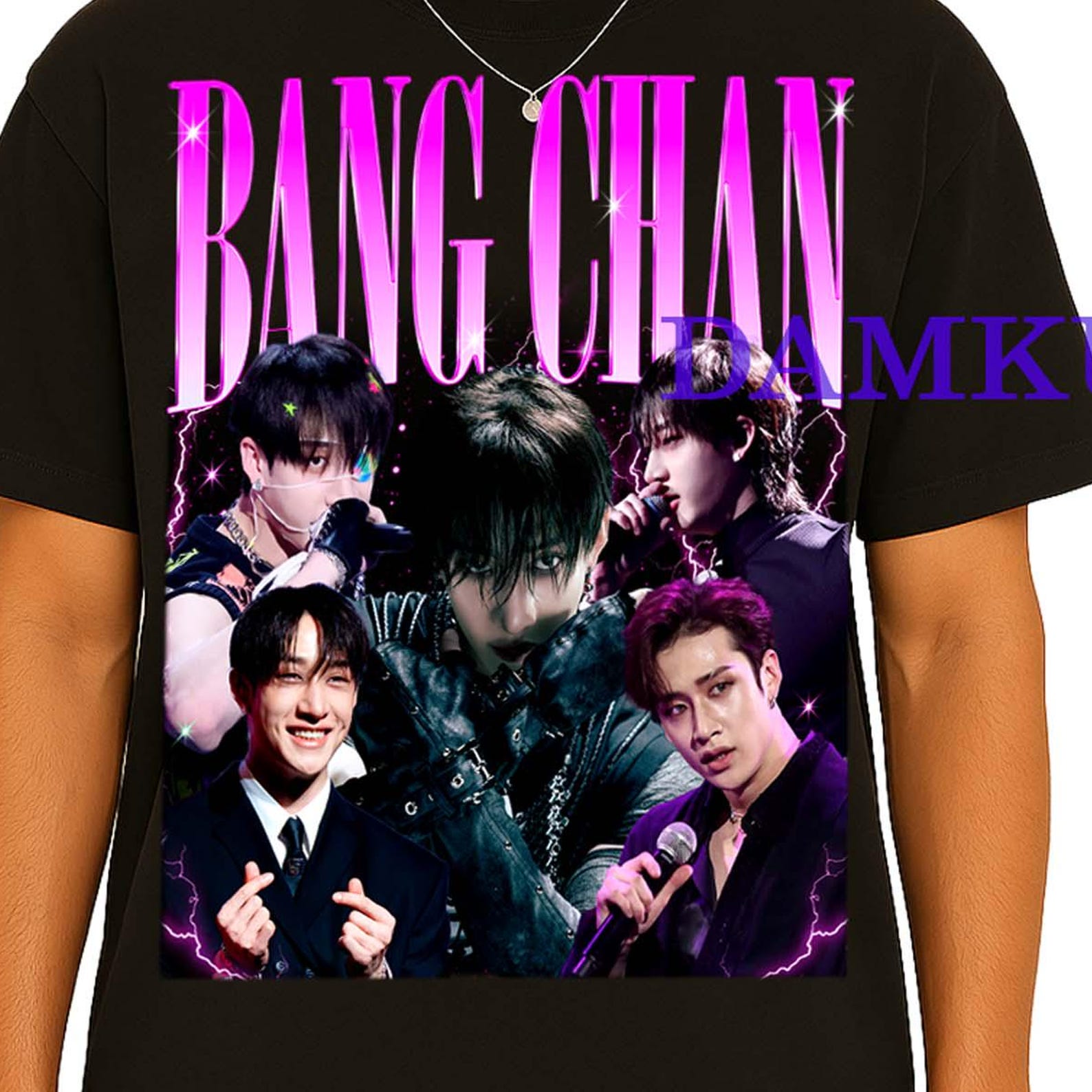 Bang Chan Shirt, Bang Chan Vintage TShirt, Bang Chan Retro Fan Tees, Bang Chan Bootleg Tee, Bang Chan T-shirt, Stray Kids Bang Chan Merch M