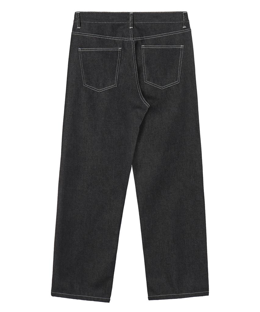 Lapper [Non-Faded] Cowboy Denim Pants - Black