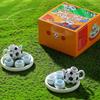 Decoration Mini Ceramic Teapot Sports Style Soccer Shape Teapot Tea Cup Set  Home Desk