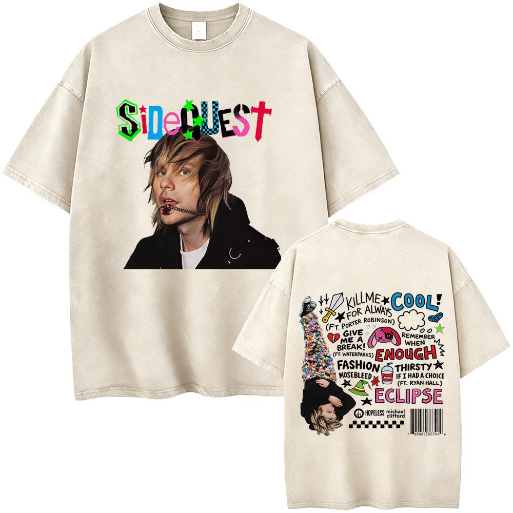 Washed Vintage 5 Seconds of Summer Everyones A Star World Tour 2026 Tshirt Men Women Clothing Pop Punk Rock Harajuku T Shirts