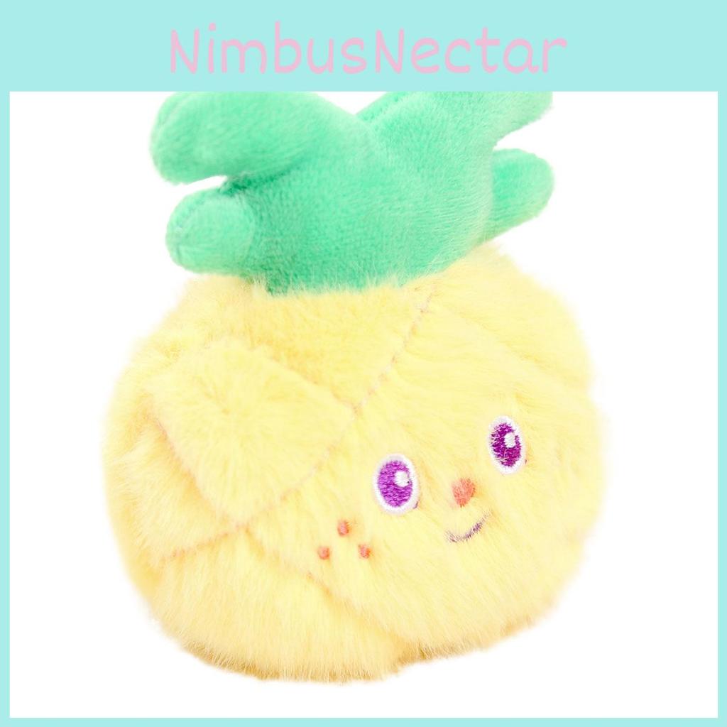 Watermelon Eggplant Apple Garlic Carrot Plush Keychain For Girls Accessory Bag