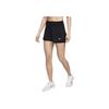 Nike Saia Curta Plissada com Logo Estampado Dri-Fit Feminina Parte Inferior Preto DH9553-010