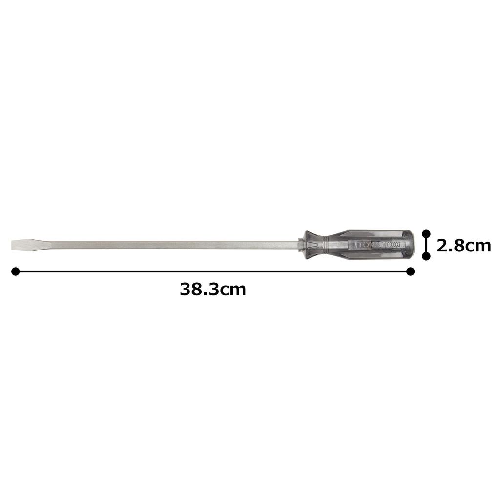 TONE Long Shaft Driver Black x KLD-M3 (Through-Hole) (-) 1.0 9.0