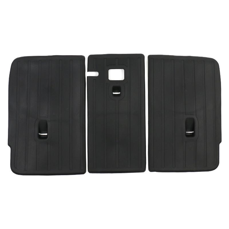 Tesla Model Y Rear Seat Back Pad TPE Trunk Protector.