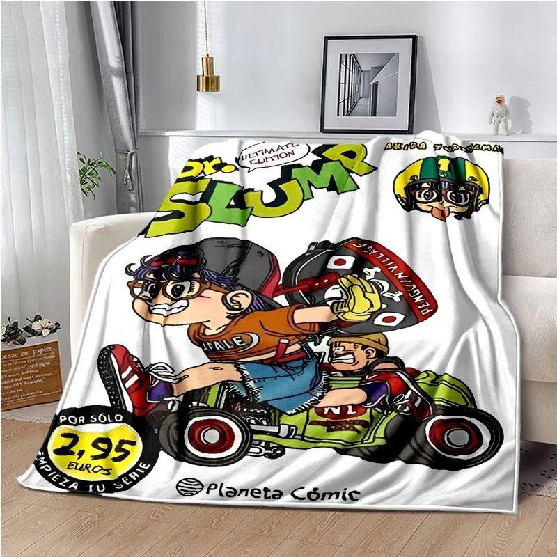 Cute Anime DR S-Slump A-Arale Blanket Super Soft Cartoon kawaii Blanket for Travel Bedding Couch Sofa Bed Blanket Birthday Gift